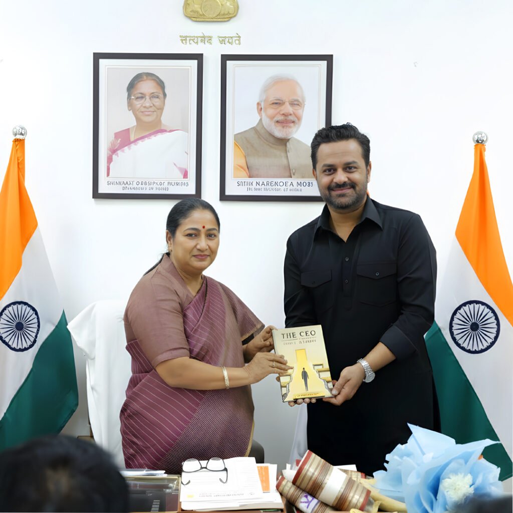 Meeting with the Chief Minister of Delhi, Rekha Gupta, at the CM Office, March 2026